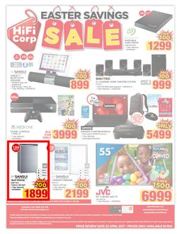 HiFi Corp : Easter Savings Sale (20 Apr - 23 Apr 2017), page 8