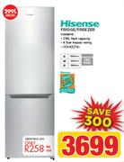 Hisense Fridge/Freezer H299BME
