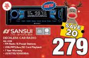 Sansui Deckless Car Radio MA 013B