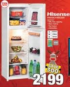 Hisense 220Ltr Fridge/Freezer White H220TWH