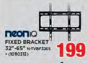 Neon IQ Fixed Bracket 32" - 65"