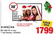 Diamond 28” LED TV