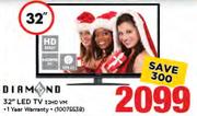 Diamond 32” LED TV 32HD VM