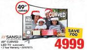 Sansui 49” Curved LED TV SLEDC49FH