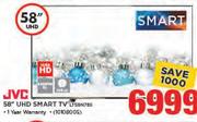 JVC 58” UHD Smart TV 58N785