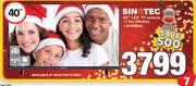 Sinotec 40” LED TV 40FIA11A
