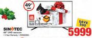 Sinotec 49” UHD Smart TV  495600M
