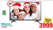 Hisense 39” LED TV (39N2176)