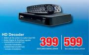 HD Decoder Excluding Installation