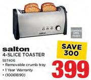 Salton 4-Slice Toaster SST406