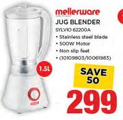 Mellerware Jug Blender SYLVIO 62200A