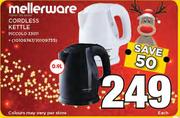 Mellerware 0.9Ltr Cordless Kettle PICCOLO-Each