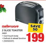 Mellerware 2 Slice Toaster