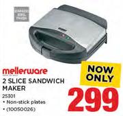 Mellerware 2 Slice Sandwich Maker
