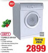 Defy 5Kg Tumbler Dryer DTD256