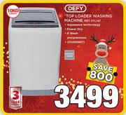 Defy 10kg Top Loader Washing Machine MET DTL147