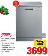 Defy 12 Place Dishwasher DDW176