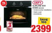 Defy 70LtrSlimline 600 Oven DB0459