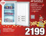 Sansui 115Ltr Upright Freezer SAUF-115