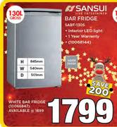 Sansui 130Ltr Bar Fridge SABF-130S