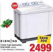 Diamond 16Kg Twin Tub Washing Machine (XPB150)