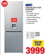 KIC 348Ltr Fridge/Bottom Freezer (KBF634ME)