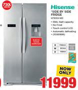 Hisense 720Ltr Side By Side Fridge (H730SS-WD)