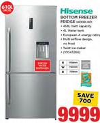 Hisense 610Ltr Bottom Freezer Fridge(H610BI-WD)