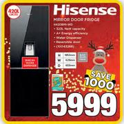 Hisense 420Ltr Mirror Door Fridge (H420BMI-WD)