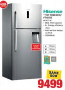 Hisense 630Ltr Top Freezer/Fridge H630TI-W