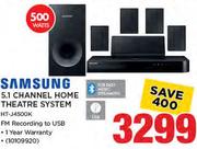 Samsung 5.1 Channel Home Theatre System HT-J4500K