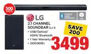 LG 2.1 Channel Soundbar SJ-4