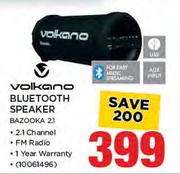 Volkano 2.1 top channel bazooka speaker