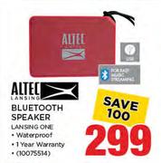 Altec Lansing Bluetooth Speaker LANSING ONE