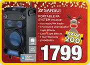 Sansui Portable PA System PPA950BT