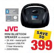 JVC Mini Bluetooth Speaker XS-XN824BT