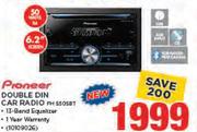 Pioneer Double Din Car Radio FH S505BT