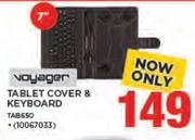 Voyager 7" Tablet Cover & Keyboard TAB650
