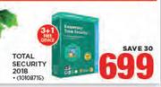 Kaspersky Total Security 2018 3 + 1 Free Device
