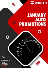 WURTH : Auto Promotions (01 January - 31 January 2022)