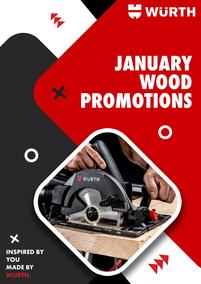WURTH : Wood Promotions (01 January - 31 January 2022)