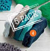 5-Pack Face Cloth Value Set