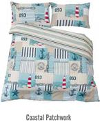 Printed Polycotton Duvet Cover Single