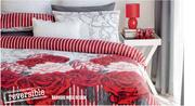 Baroque Rose Polycotton Duvet Cover Double