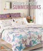 Pastel Butterfly Polycotton Duvet Cover Single