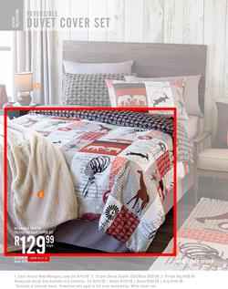 Special Reversible Printed Polycotton Double Duvet Cover Set Www