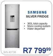 Samsung Silver Fridge S/N42738