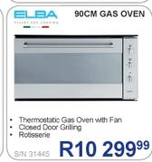 Elba 90cm Gas Oven S/N31445