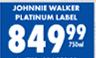 Johnnie Walker Platinum Label-750ml
