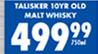 Talisker 10Yr Old Malt Whisky-750ml